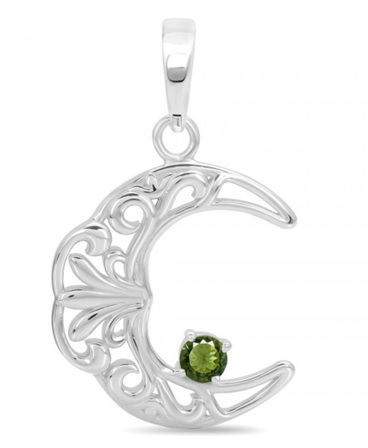 Moldavite Pendant