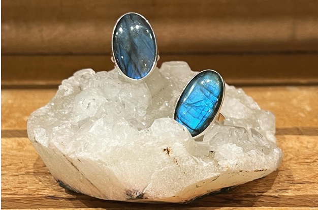 Raw Gemstone Rings 