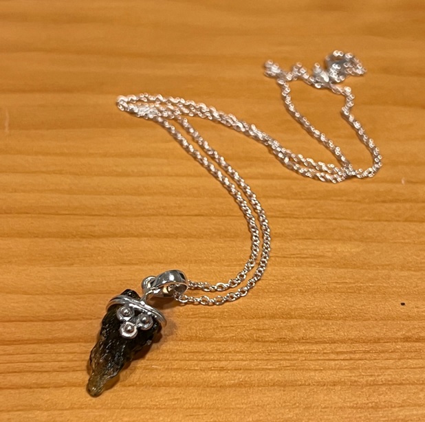 Moldavite Pendant 