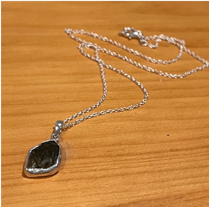 moldavite pendant 